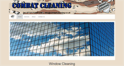Desktop Screenshot of combat-cleaning.co.uk